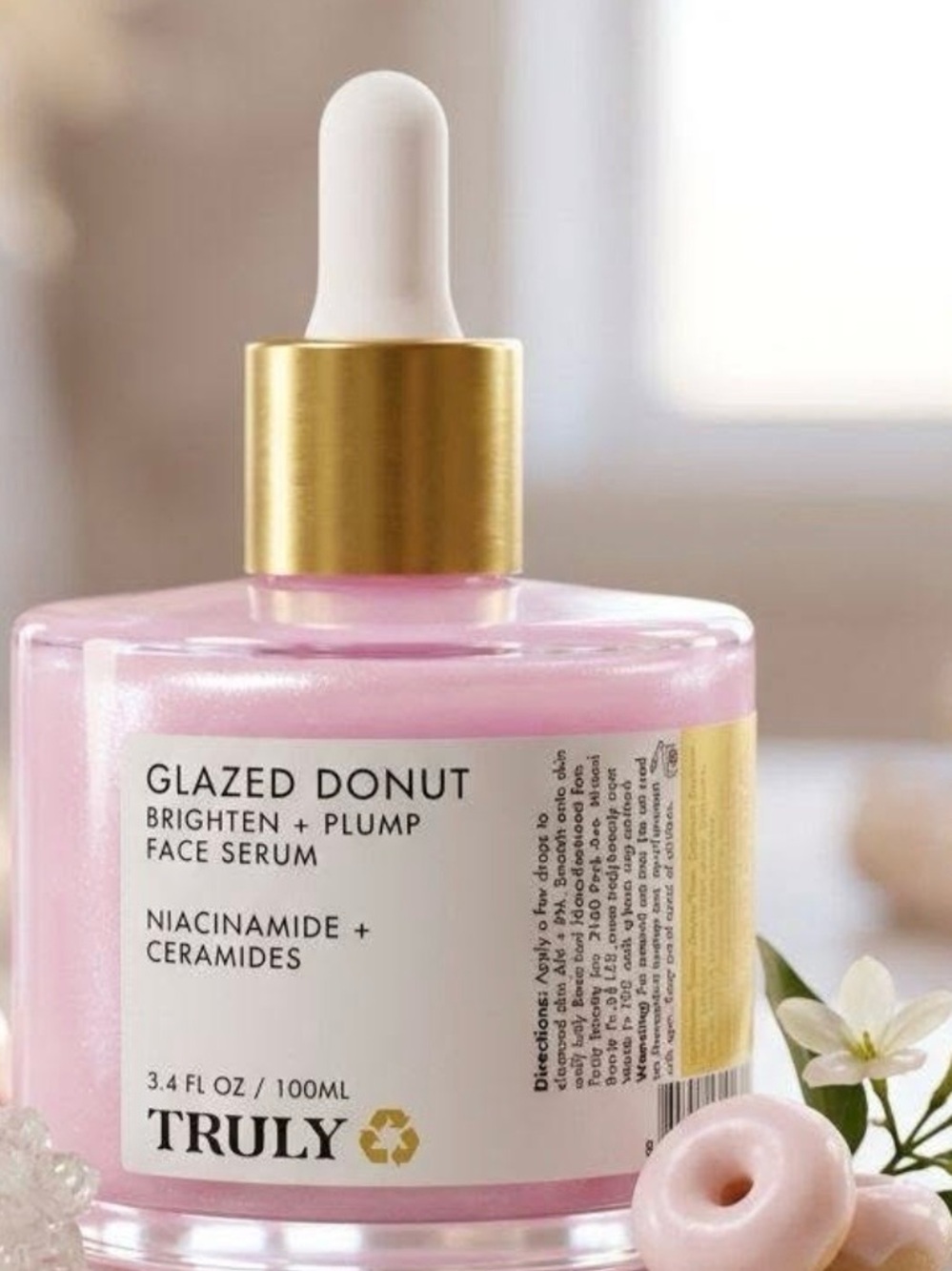 TRULY Glazed Donut Brighten + Plump Face Serum